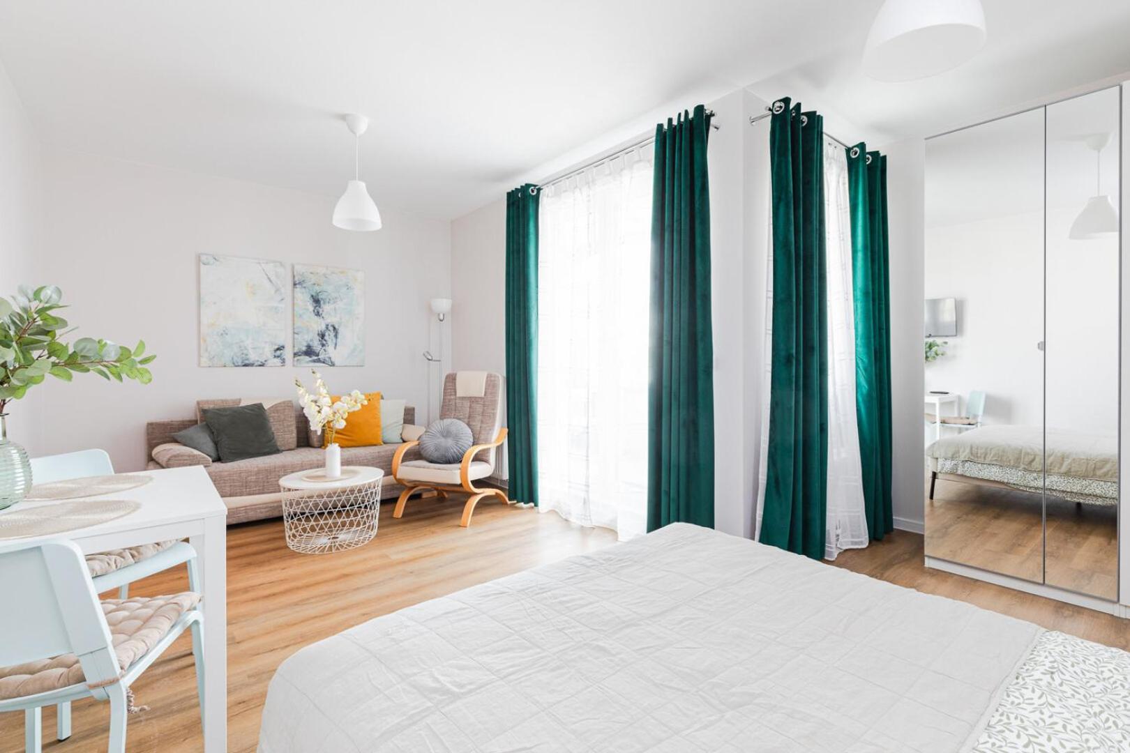 Superapart Wilenska Studio Z Parkingiem Варшава Номер фото